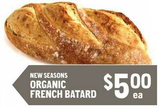 New Seasons Market New Seasons Organic French Batard offer