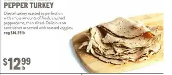 New Seasons Market Pepper Turkey offer