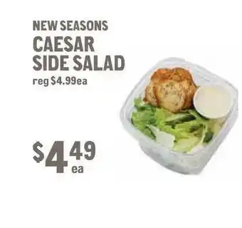 New Seasons Market New Seasons Caesar Side Salad offer