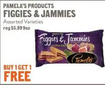 New Seasons Market Pamela's Products Figgies & Jammies offer