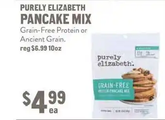 New Seasons Market Purely Elizabeth Pancake Mix offer