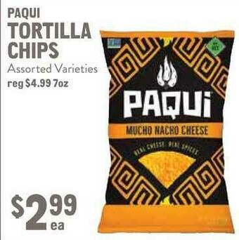 New Seasons Market Paqui Tortilla Chips offer
