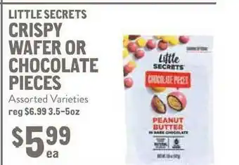 New Seasons Market Little Secrets Crispy Wafer Or Chocolate Pieces offer