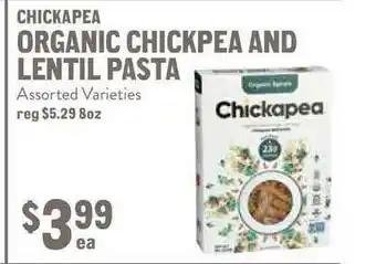 New Seasons Market Chickapea Organic Chickpea And Lentil Pasta offer