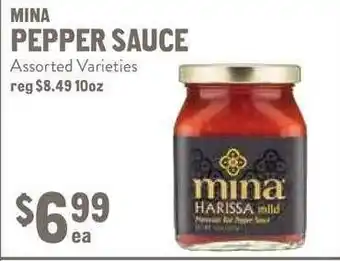 New Seasons Market Mina Pepper Sauce offer