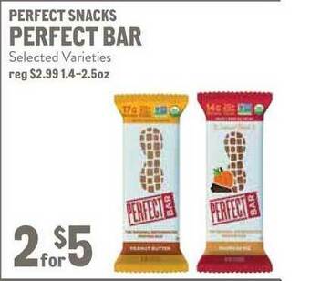 New Seasons Market Perfect Snacks Perfect Bar offer