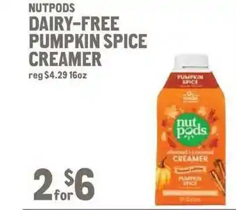 New Seasons Market Nutpods Dairy-Free Pumpkin Spice Creamer offer