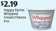 Aldi Happy Farms Whipped Cream Cheese offer