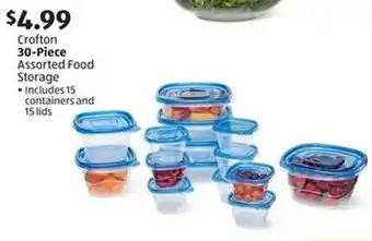 Aldi Crofton 30-Piece Assorted Food Storage offer