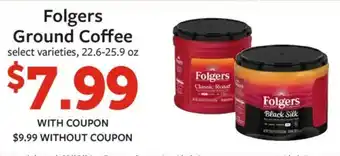 Fareway Folgers Ground Coffee offer