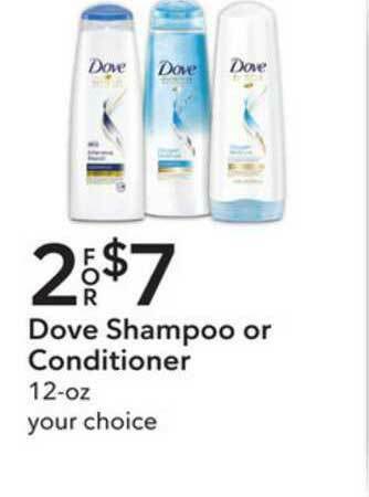 Publix Dove Shampoo Or Conditioner offer