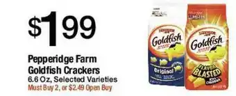 Jons International Pepperidge Farm Goldfish Crackers offer
