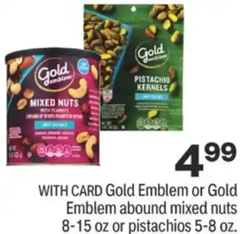CVS Gold Emblem Or Gold Emblem Abound Mixed Nuts 8-15 oz offer