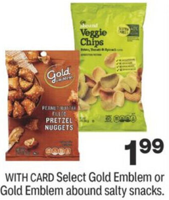 CVS Gold Emblem Or Gold Emblem Abound Salty Snacks offer