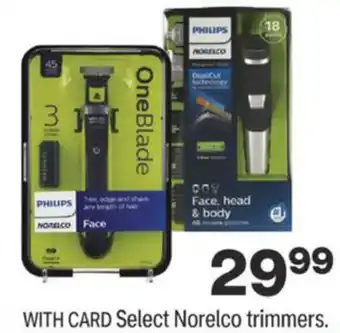 CVS Norelco Trimmers offer