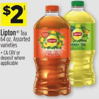 Dollar General Lipton Tea 64 Oz offer