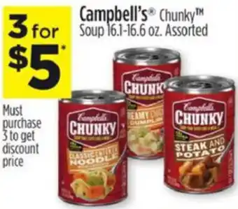Dollar General Campbell's Chunky offer