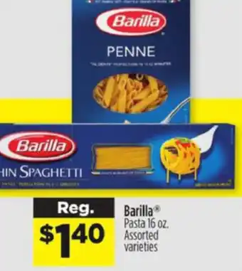 Dollar General Barilla Pasta 16 oz offer