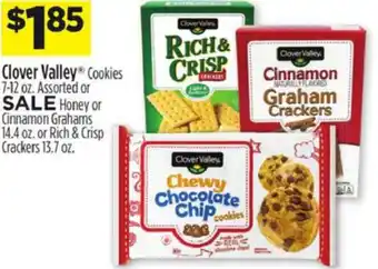Dollar General Clover Valley Cookiea 7-12 Oz offer