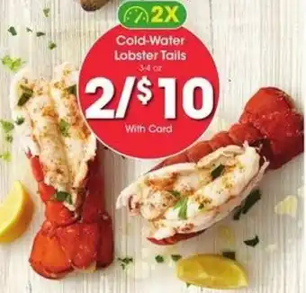 Kroger Cold-Water Lobster Tails offer