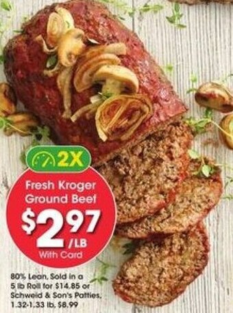 Kroger Fresh Kroger Ground Beef offer