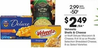 Kroger Velveeta Shells & Cheese offer