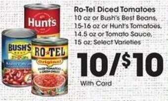 Kroger Ro-Tel Diced Tomatoes offer