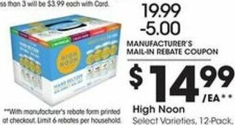 Kroger High Noon offer