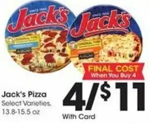 Kroger Jack's Pizza offer