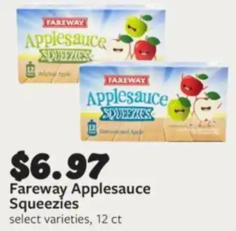 Fareway Fareway Applesauce Squeezies offer