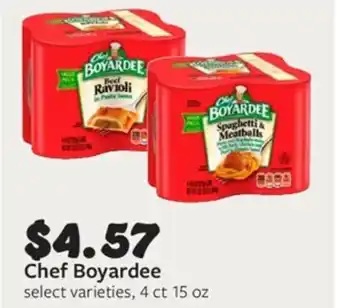 Fareway Chef Boyardee offer