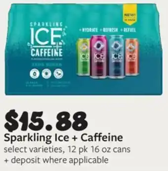 Fareway Sparkling Ice + Caffeine offer