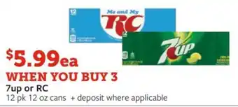 Fareway 7up or RC offer