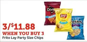 Fareway Frito Lay Party Size Chips offer