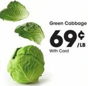 Kroger Green Cabbage offer