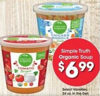 Kroger Simple Truth Organic Soup offer