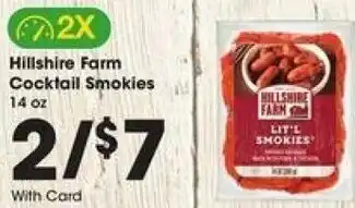 Kroger Hillshire Farm Cocktail Smokies offer