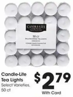 Kroger Candle-Lite Tea Lights offer