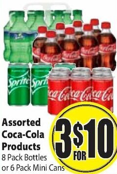 Food Giant Assorted Coca-Cola Products offer