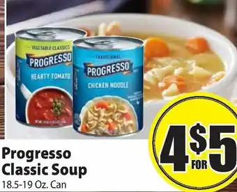 Food Giant Progresso Classic Soup 18.5-19 oz offer
