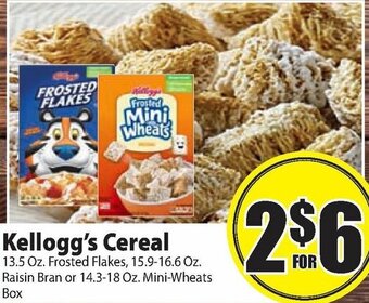 Food Giant Kellogg's Cereal offer