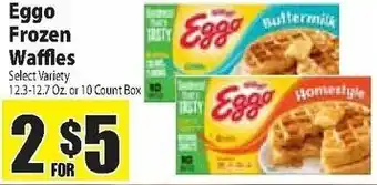 Food Giant Eggo Frozen Waffles offer