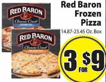 Food Giant Red Baron Frozen Pizza offer