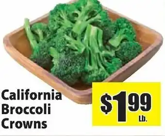Food Giant California Broccoli Crowns offer