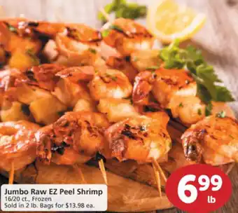 Albertsons Jumbo Raw Ez Peel Shrimp offer