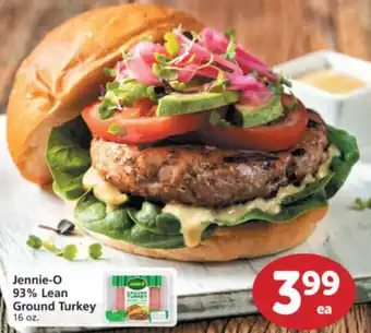Albertsons Jennie-O 93% Lean Ground Turkey 16 oz offer