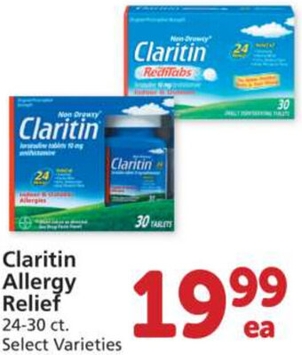 Albertsons Claritin Allergy Relief offer