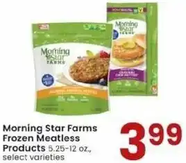 Albertsons Morning Star Farms Frozen Meatless Products offer