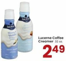 Albertsons Lucerne Coffee Creamer 32 oz offer
