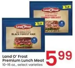 Albertsons Land O' Frost Premium Lunch Meat offer
